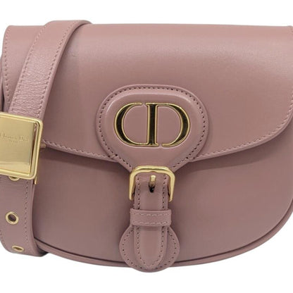 Christian Dior Pink Leather Shoulder Bag Leather