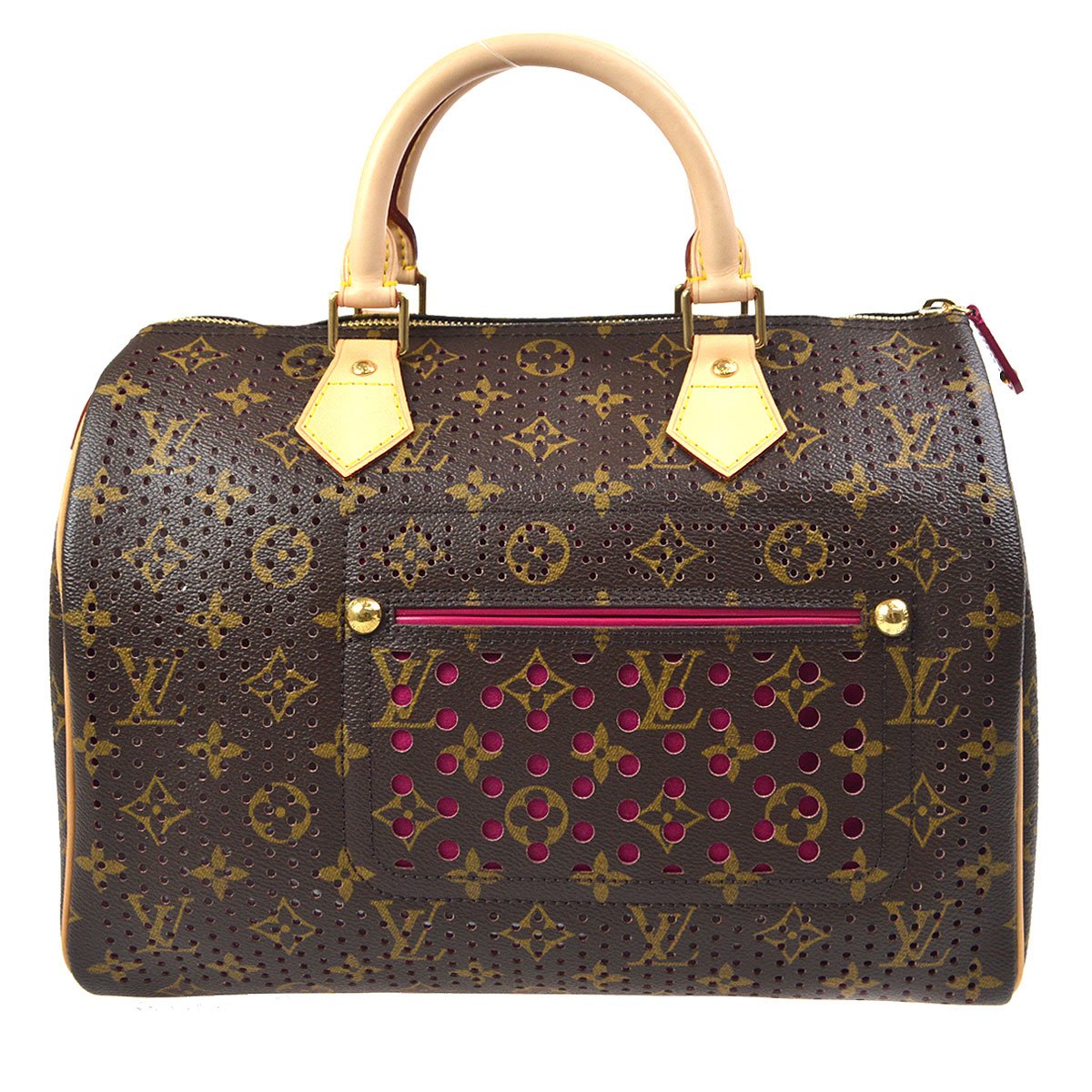 LOUIS VUITTON 2006 SPEEDY 30 MONOGRAM PERFO M95180 42956