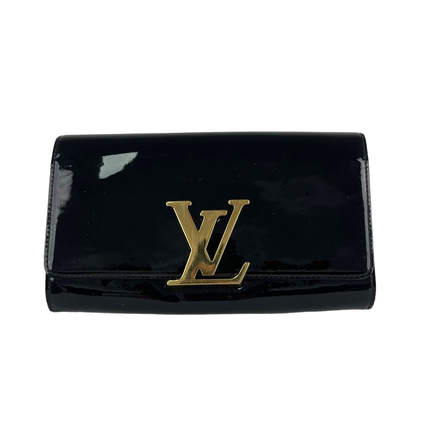 Louis Vuitton Louise Clutch Black