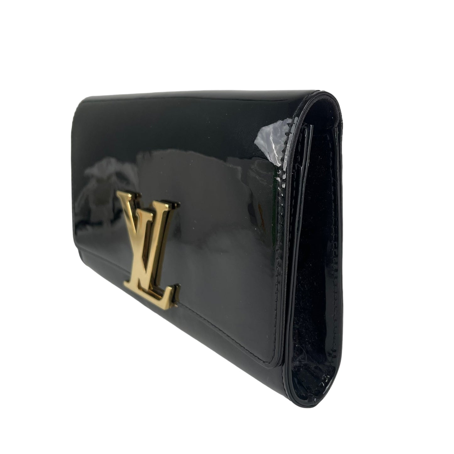 Louis Vuitton Louise Clutch Black