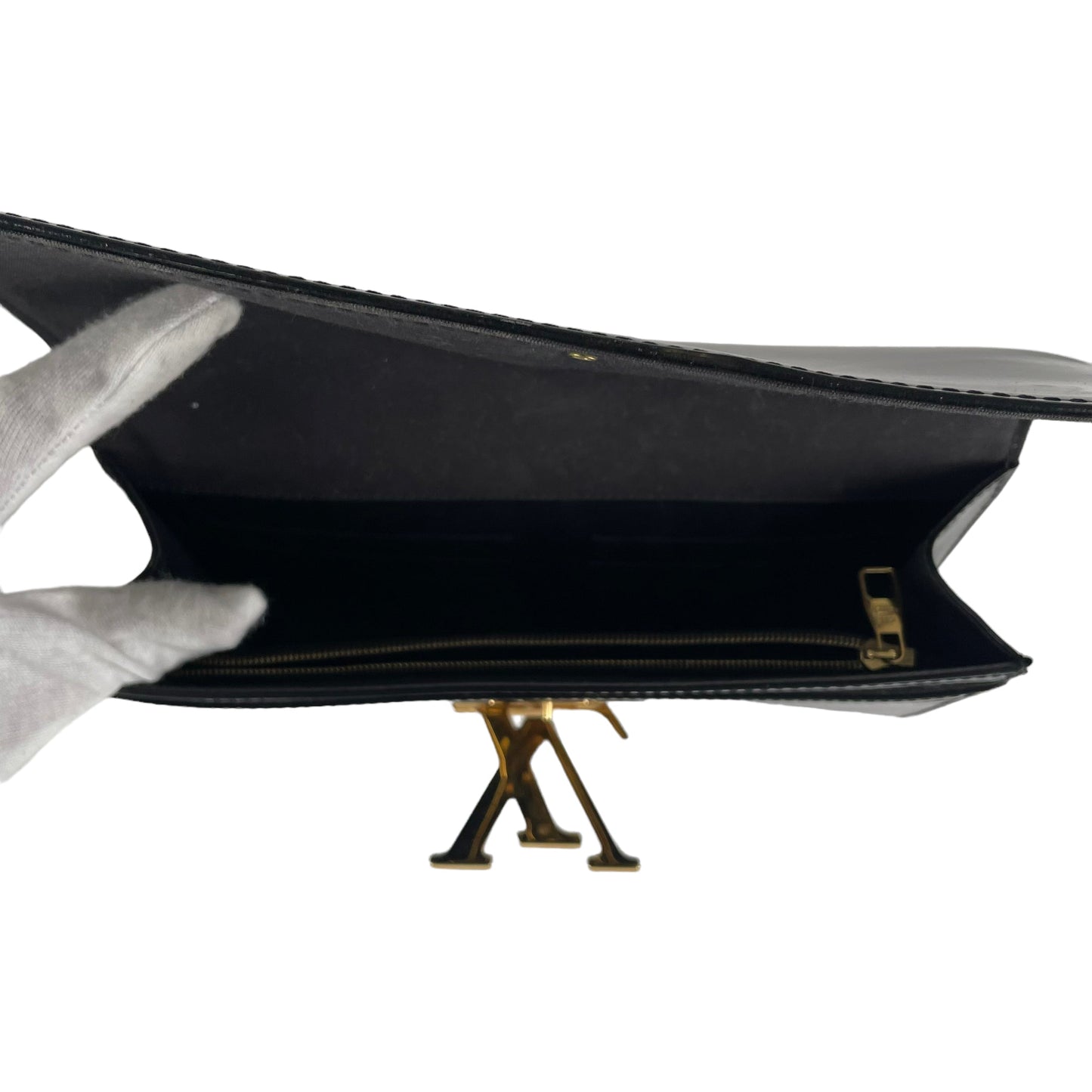 Louis Vuitton Louise Clutch Black