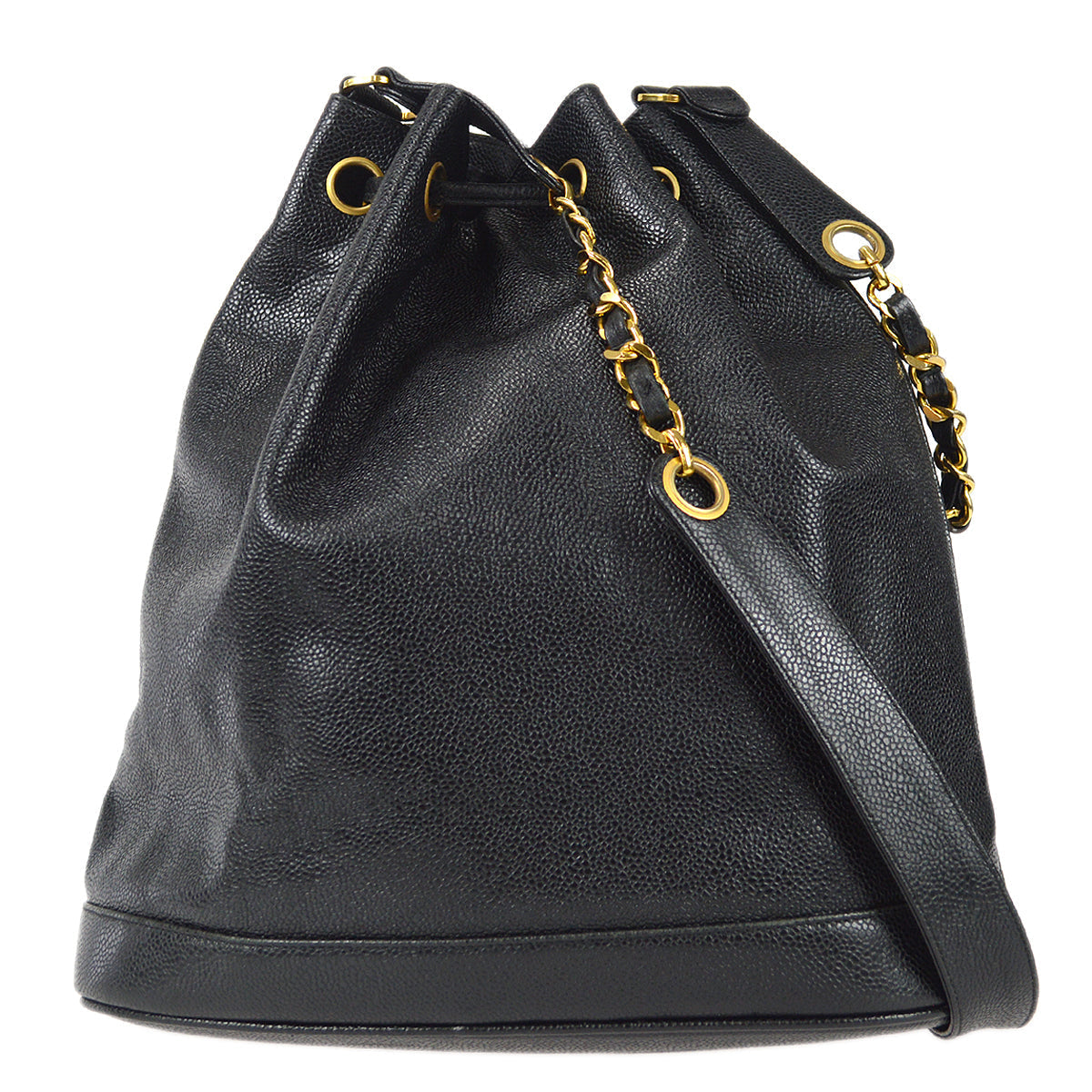 Chanel Caviar Black Chain Shoulder Bag Style 2