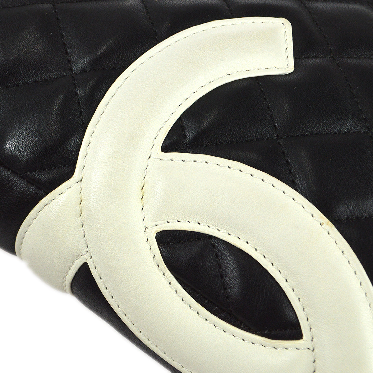 Chanel Cambon Calfskin Black Shoulder Bag