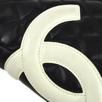 Chanel Cambon Calfskin Black Shoulder Bag