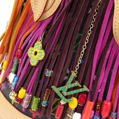 Louis Vuitton * 2006 Bucket Fringe Monogram Multicolor M40110