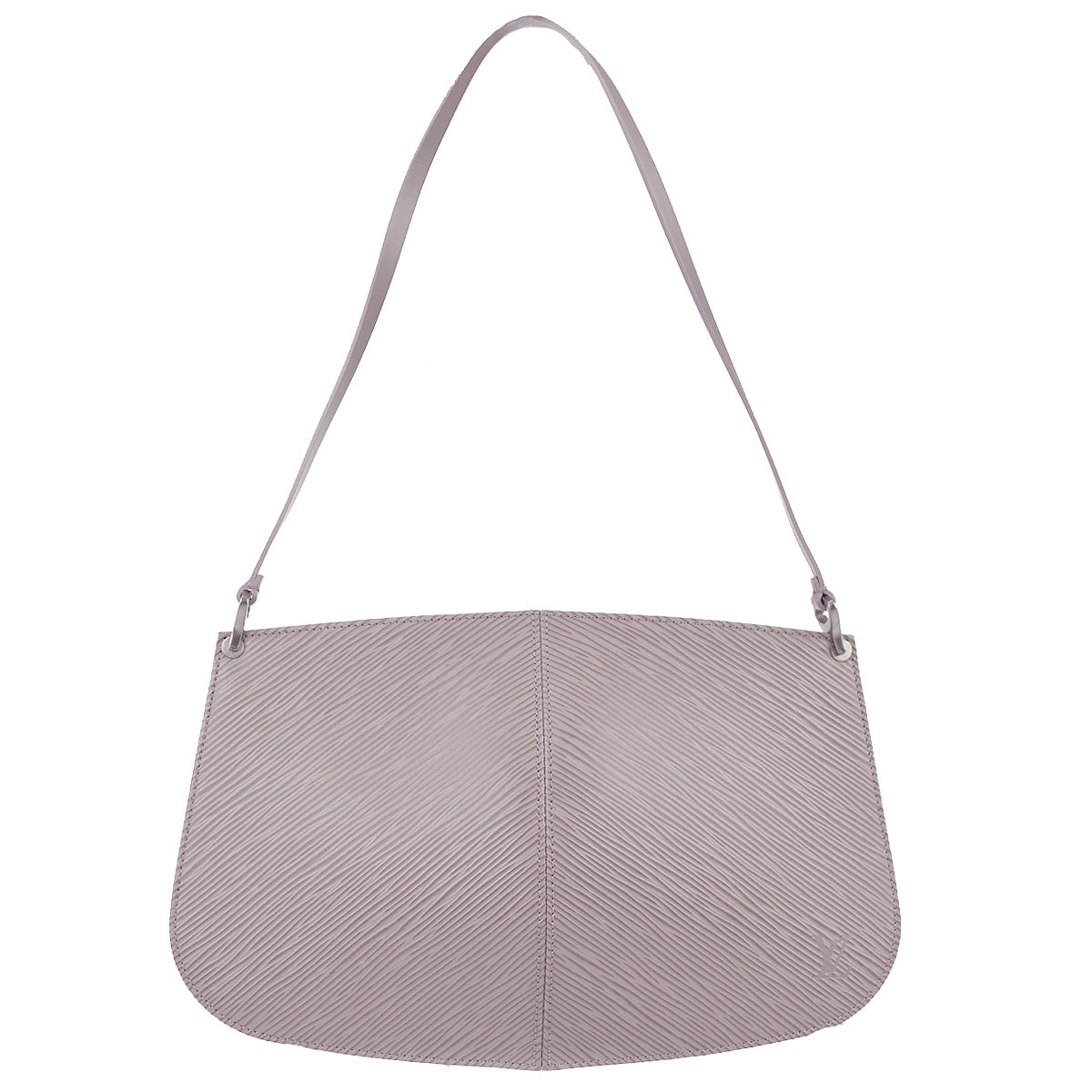 Louis Vuitton 2001 Pochette Demi-lune Epi Purple M5262B