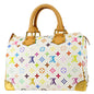 Louis Vuitton 2008 White Monogram Multicolor Speedy 30 M92643