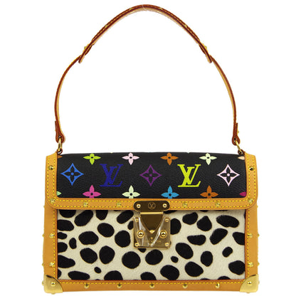 Louis Vuitton * 2003 Monogram Multicolor Pochette Dalmatian M92826