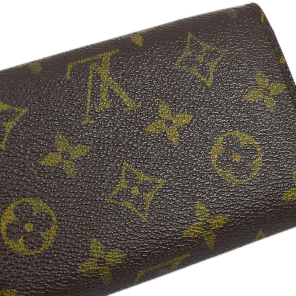 Louis Vuitton 2002 Monogram Porte Monnaie Billet Tresor M61730