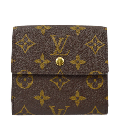 Louis Vuitton 2003 Monogram Porte Monnaie Billet Cartes Credit Wallet M61652