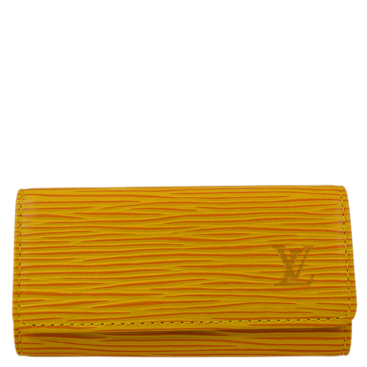 Louis Vuitton 1999 Yellow Epi Multicles 4 Key Case M63829 Small Good