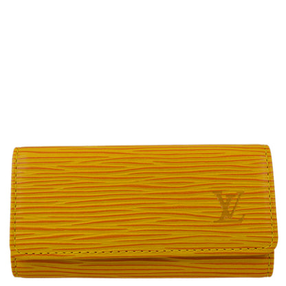 Louis Vuitton 1999 Yellow Epi Multicles 4 Key Case M63829 Small Good