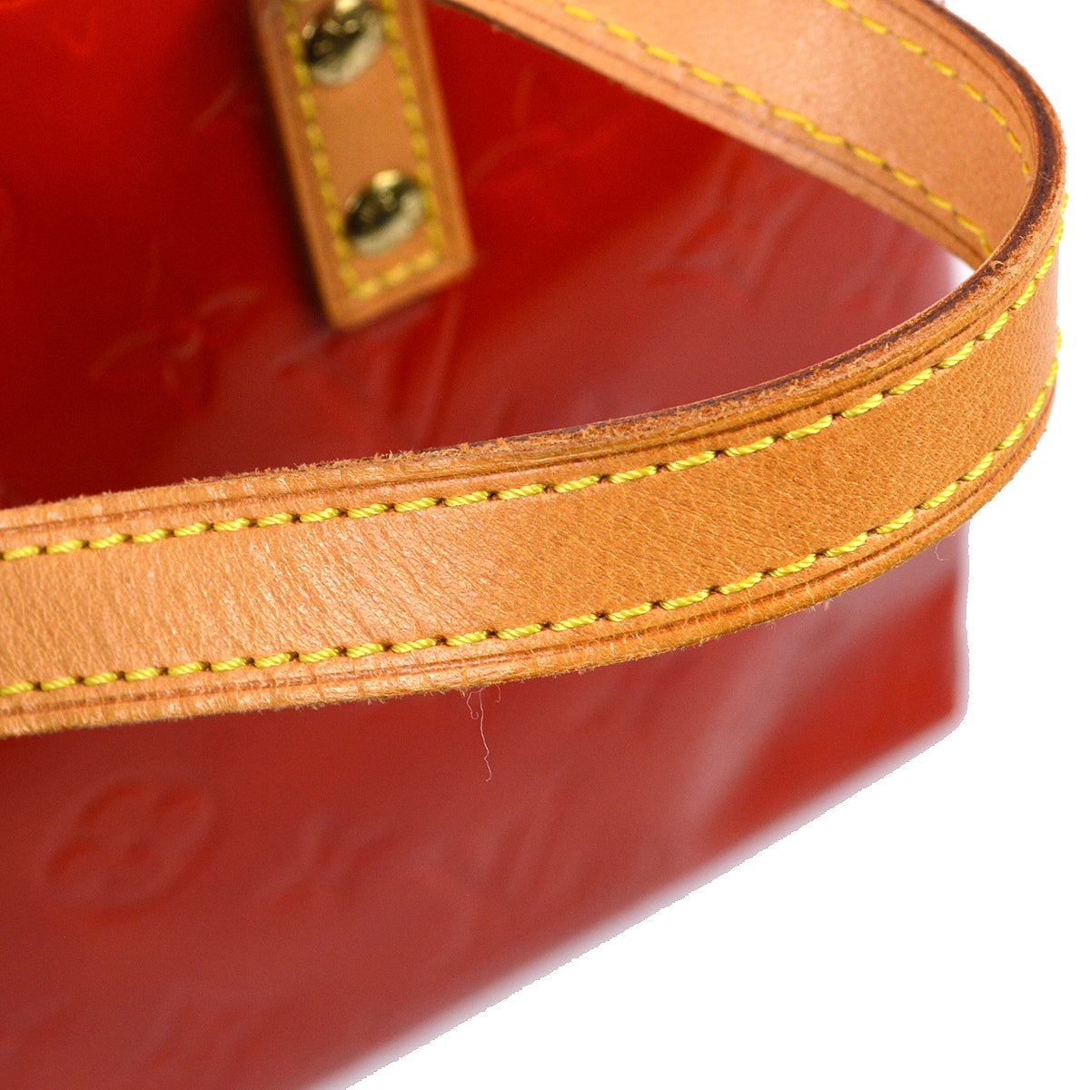 Louis Vuitton 2002 Red Vernis Reade PM M91088