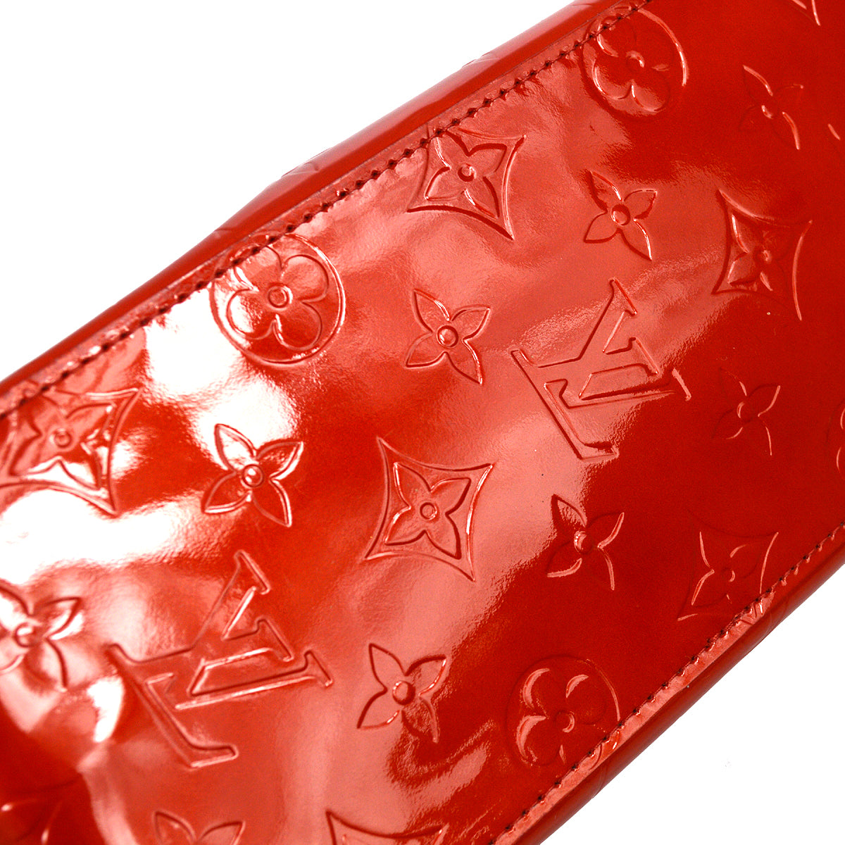 Louis Vuitton 2002 Red Vernis Reade PM M91088