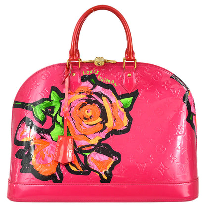 Louis Vuitton 2009 Pink Vernis Alma MM M93686