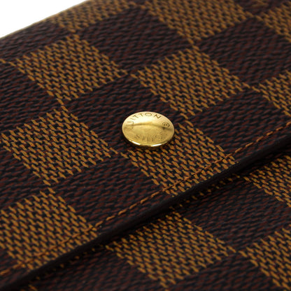 Louis Vuitton 2003 Damier Portefeuille International Wallet N61217