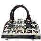 Louis Vuitton 2001 Black Graffiti Alma PM Handbag M92177