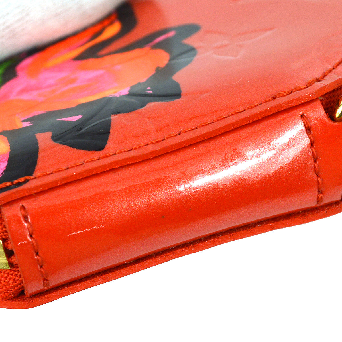 Louis Vuitton 2009 Vernis Porte Monnaie Chapeau Coin Case Wallet M93691