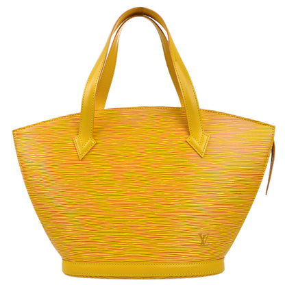 Louis Vuitton 1996 Yellow Epi Saint Jacques Tote Handbag M52279