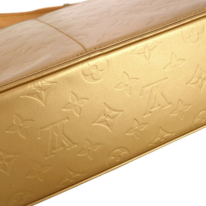Louis Vuitton 2003 Gold Monogram Mat Sutter Shoulder Bag M55167