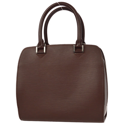 Louis Vuitton 2001 Epi Brown Pont Neuf Handbag M5205D