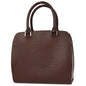 Louis Vuitton 2001 Epi Brown Pont Neuf Handbag M5205D