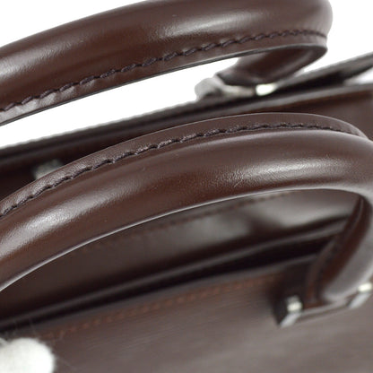 Louis Vuitton 2001 Epi Brown Pont Neuf Handbag M5205D