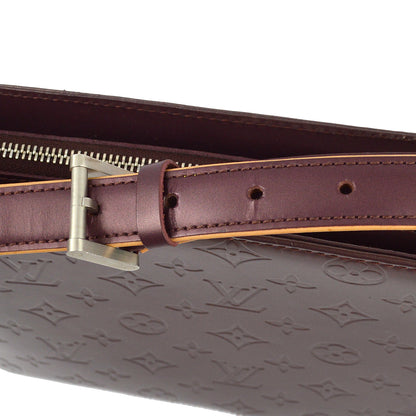 Louis Vuitton 2003 Purple Monogram Mat Alston Shoulder Bag M55126