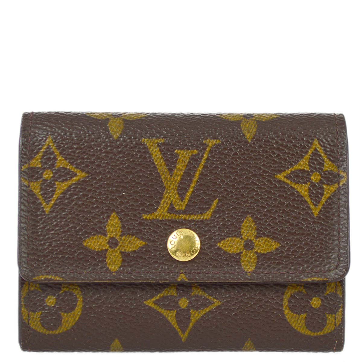 Louis Vuitton 2001 Monogram Porte Monnaie Plat M61930