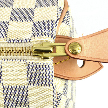 Louis Vuitton 2009 Damier Azur Speedy 25 Handbag N41534