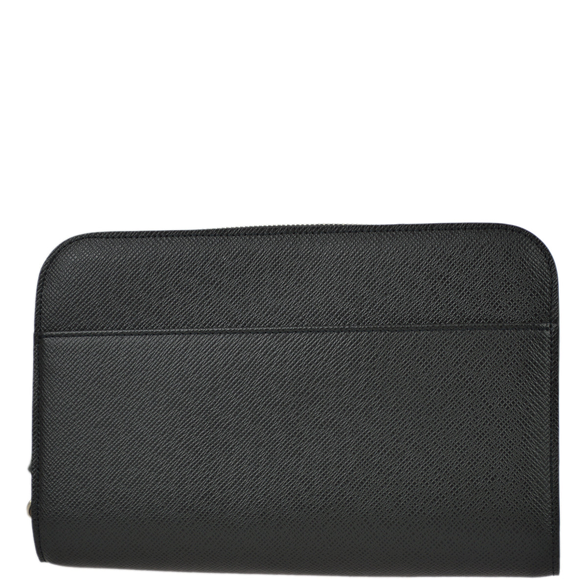 Louis Vuitton 2004 Black Taiga Baikal Clutch Handbag M30182