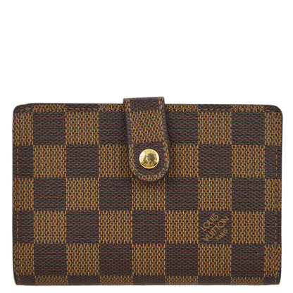 Louis Vuitton 2008 Damier Portefeuille Viennois Wallet Purse N61674