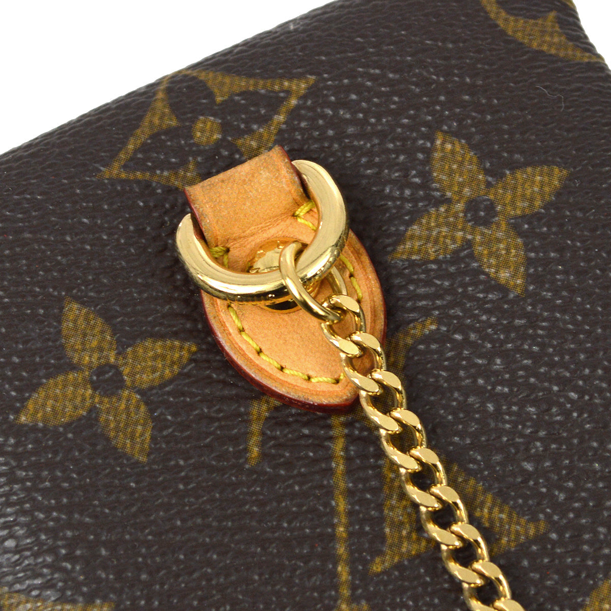 Louis Vuitton 2009 Monogram Etui Telephone MM Pouch Bag M66546 Small Good