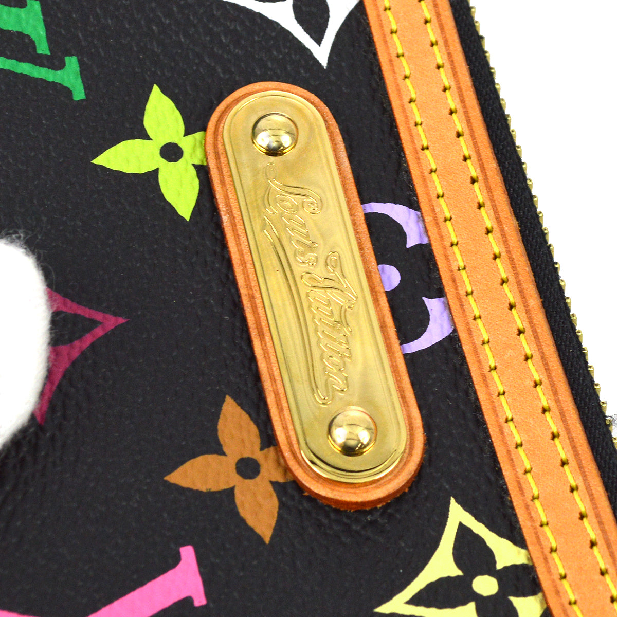 Louis Vuitton 2008 Pochette Milla MM Handbag Multicolor M60097