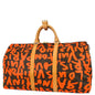 Louis Vuitton 2008 Orange Monogram Graffiti Keepall 50 Duffle M93699