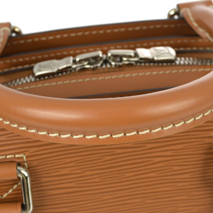 Louis Vuitton 2006 Brown Epi Pont Neuf Handbag M5205I