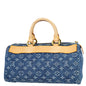 Louis Vuitton 2006 Blue Monogram Denim Neo Speedy Handbag M95019