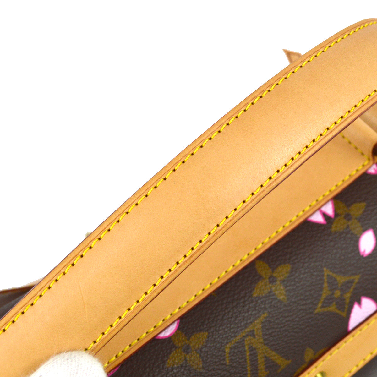 Louis Vuitton 2003 Monogram Cherry Blossom Sac Retro PM M92012