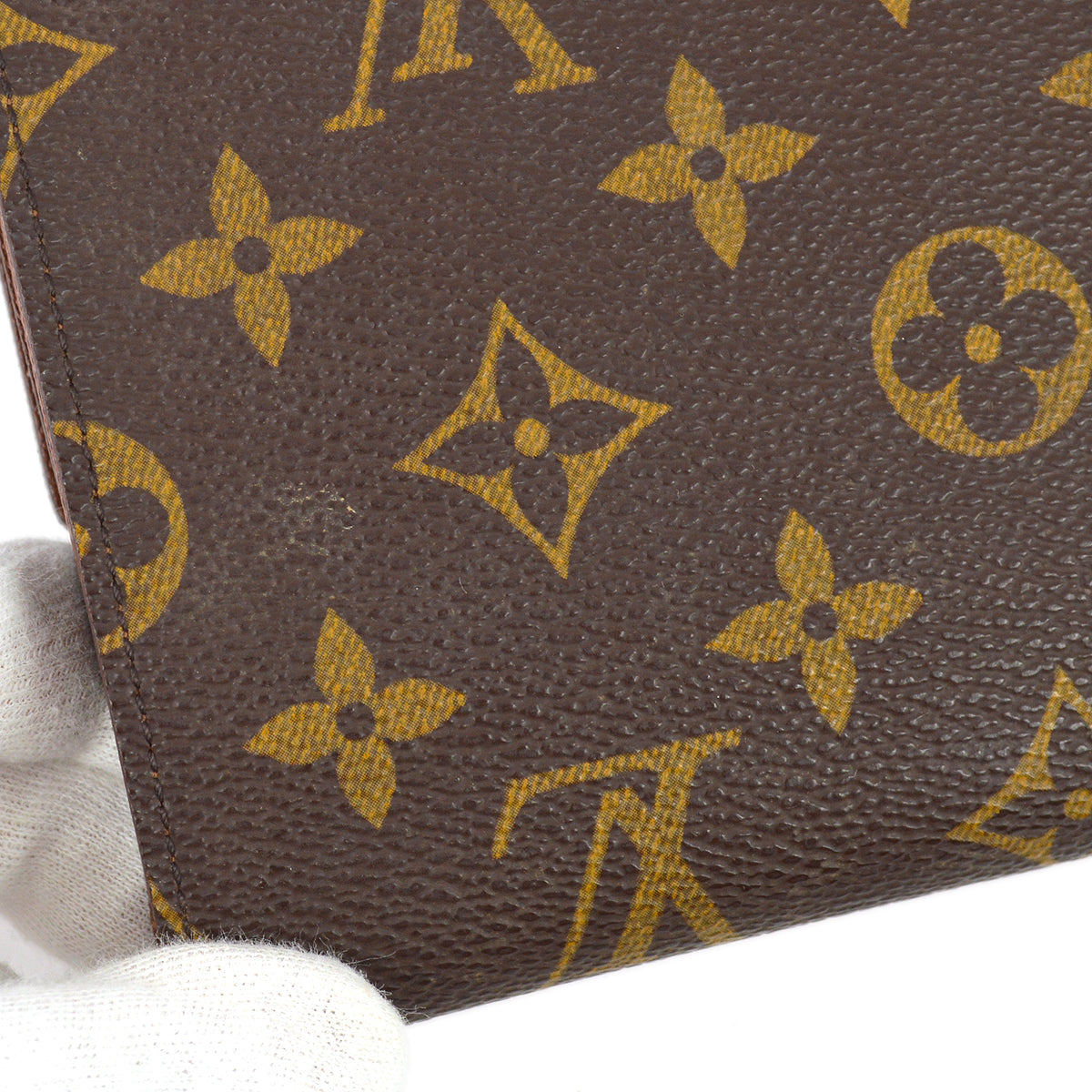 Louis Vuitton 2001 Monogram Porte Tresor Etui Papier M61202