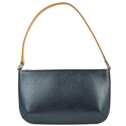 Louis Vuitton 2002 Blue Monogram Mat Fowler Handbag M55145