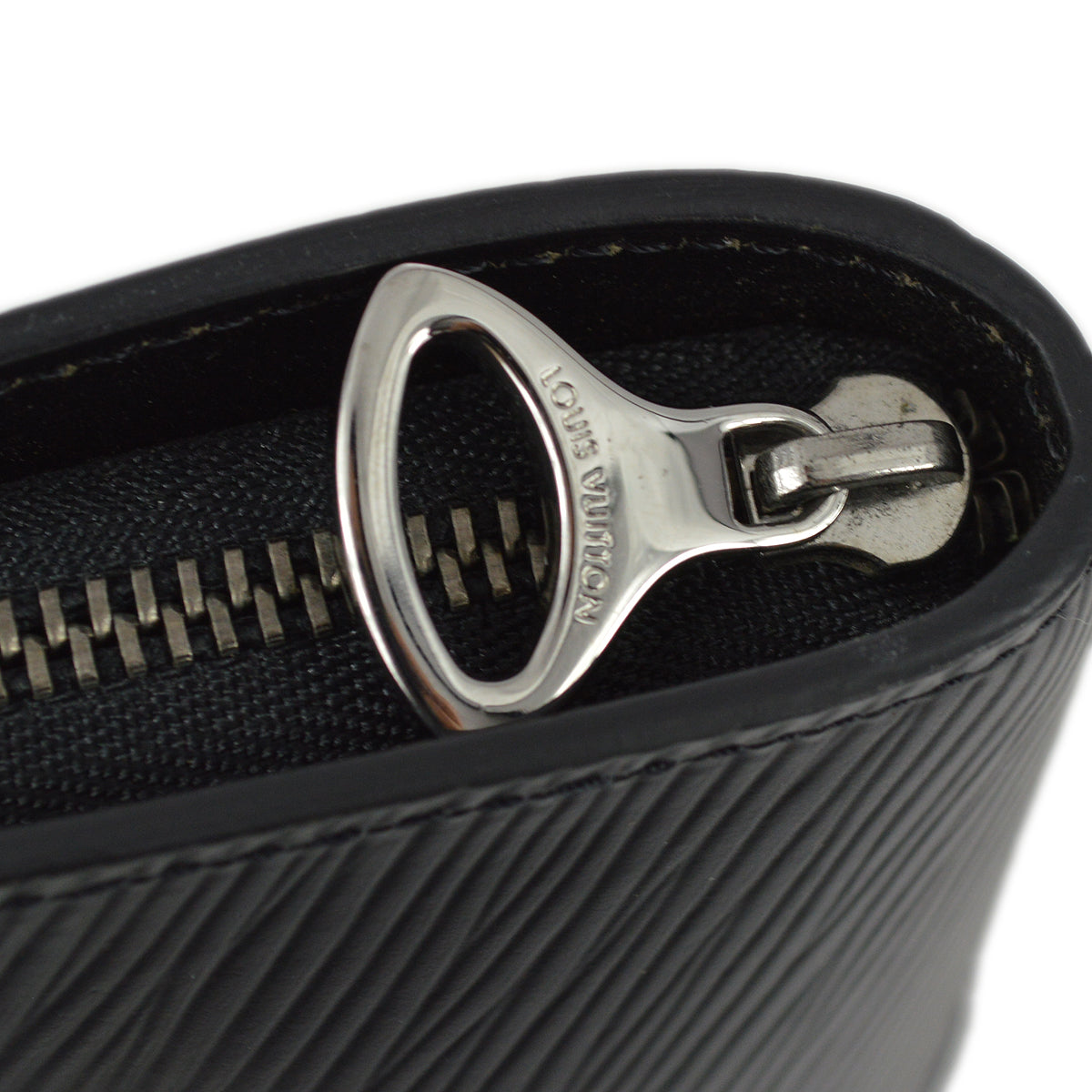 Louis Vuitton 2001 Black Epi Portefeuille Z Wallet M63442