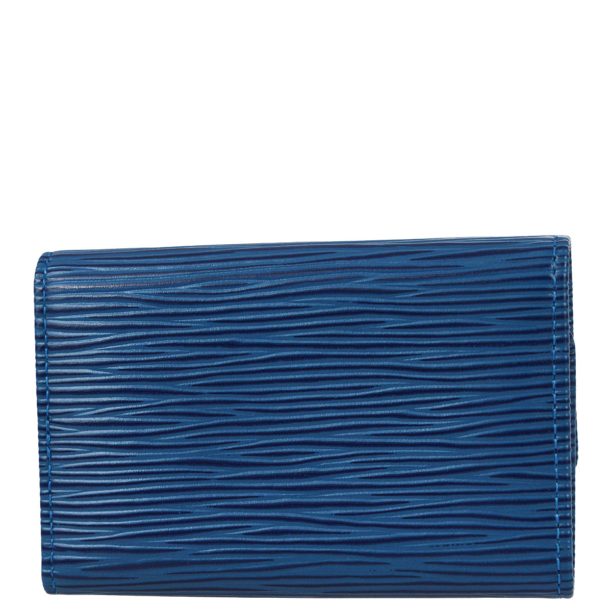 Louis Vuitton 1996 Blue Epi Multicles 6 Key Case M63815 Small Good