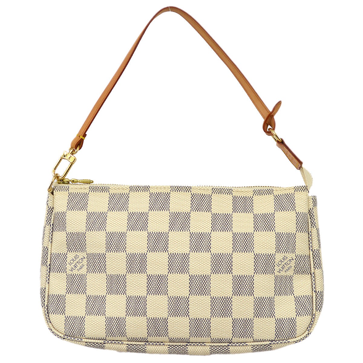 Louis Vuitton 2007 Damier Azur Pochette Accessoires Handbag N51986