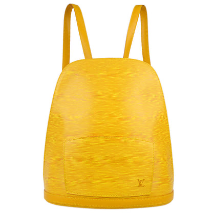 Louis Vuitton 1997 Yellow Epi Gobelins Backpack M52299