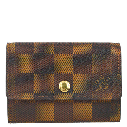 Louis Vuitton 2005 Damier Porte Monnaie Plat Coin Case Wallet N61930