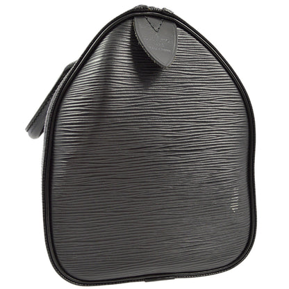 Louis Vuitton 1994 Black Epi Speedy 25 Handbag M43012