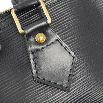 Louis Vuitton 1994 Black Epi Speedy 25 Handbag M43012