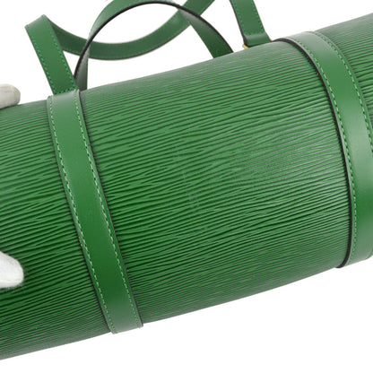 Louis Vuitton 1997 Green Epi Soufflot Handbag M52224