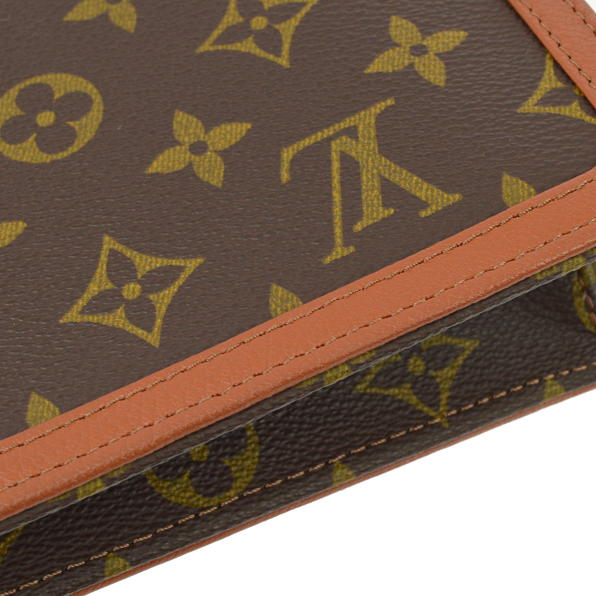 Louis Vuitton 1990 Monogram Pochette Dame PM Clutch M51812