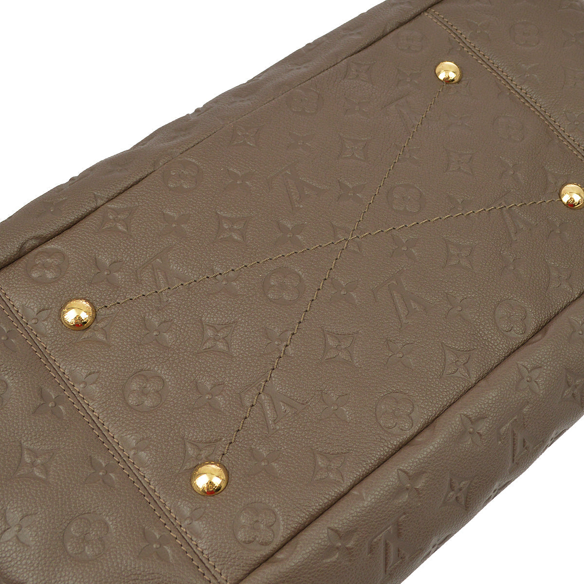 Louis Vuitton 2012 Brown Monogram Empreinte Artsy MM M93447